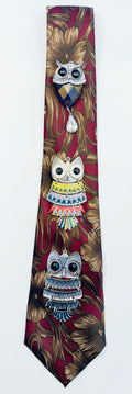 Tie with Owls