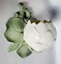 Vintage Grainger & Co. Worcester Molded Lily Wall Pocket