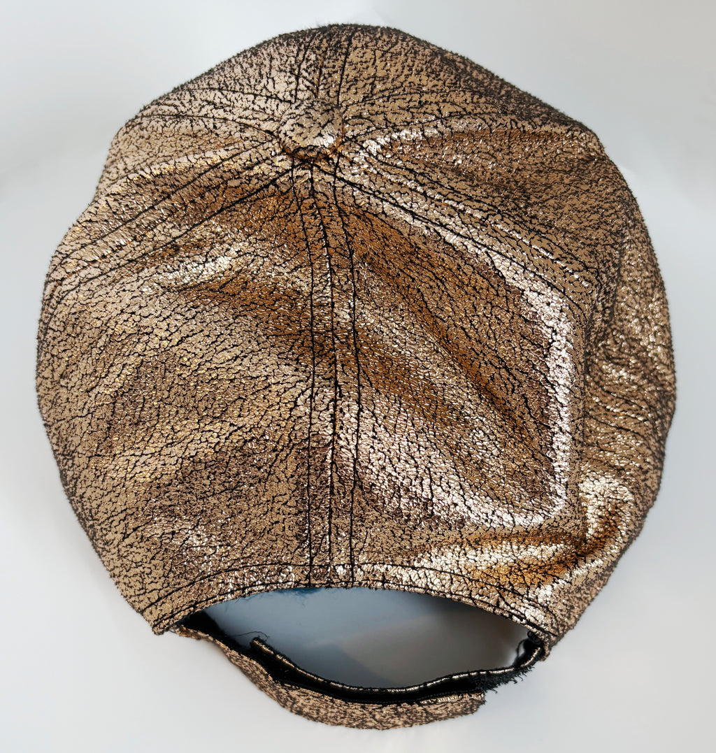 Retro 80s Gold Baseball Cap