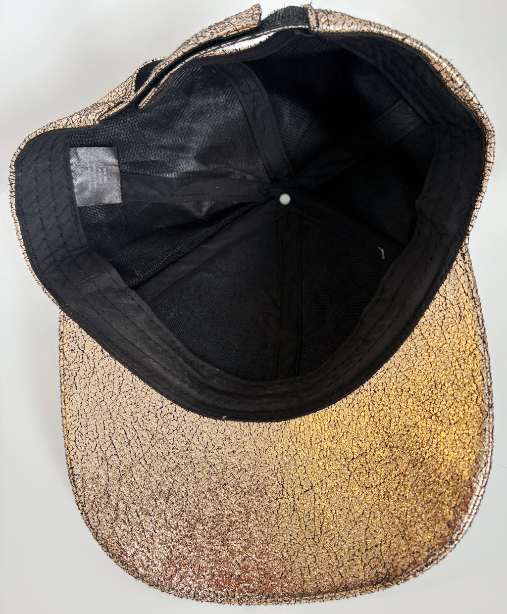 Retro 80s Gold Baseball Cap