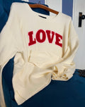 33 Degrees LOVE Varsity Sweater Women's XXL