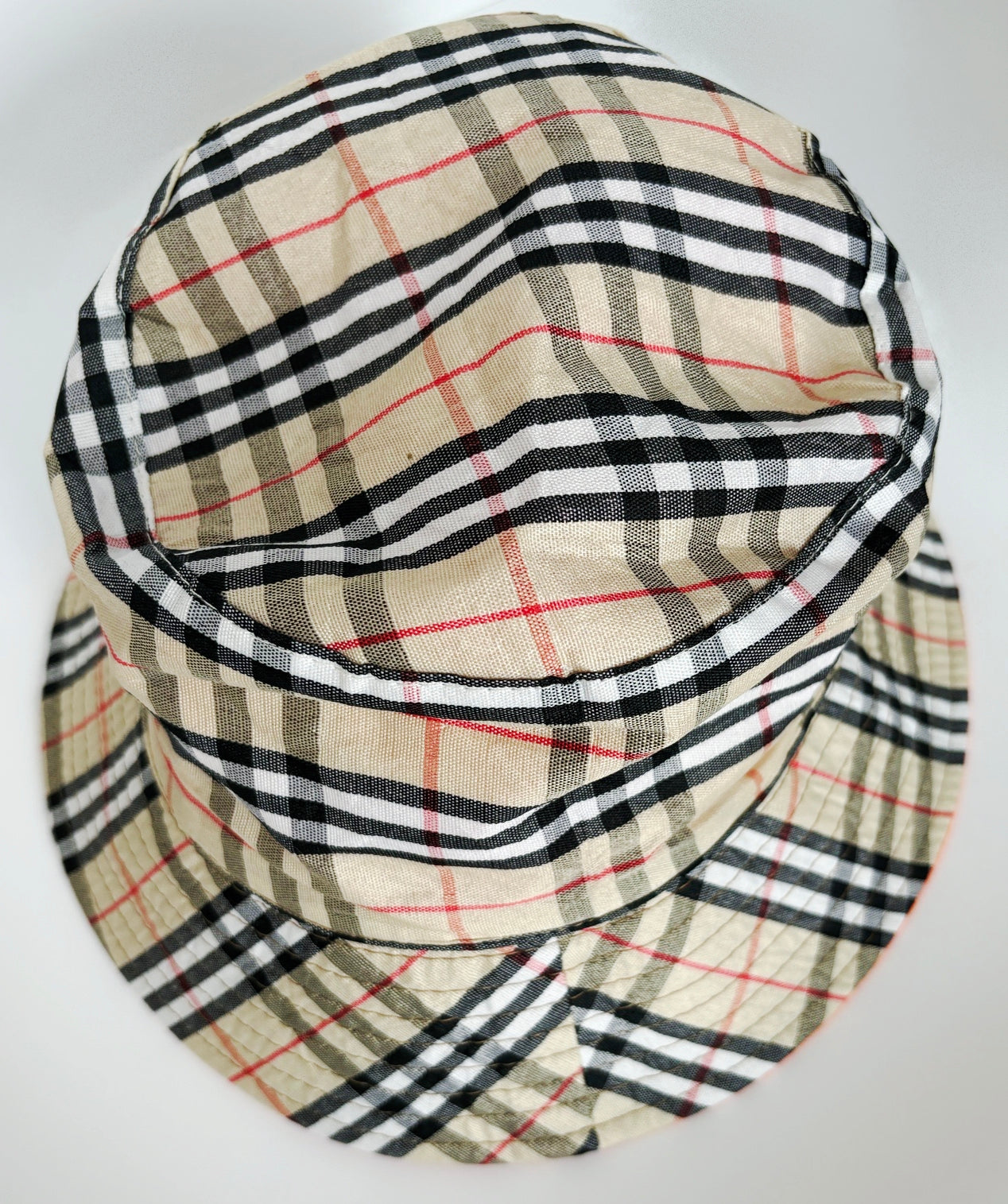 Reversible Bucket Hat Burberry-Inspired